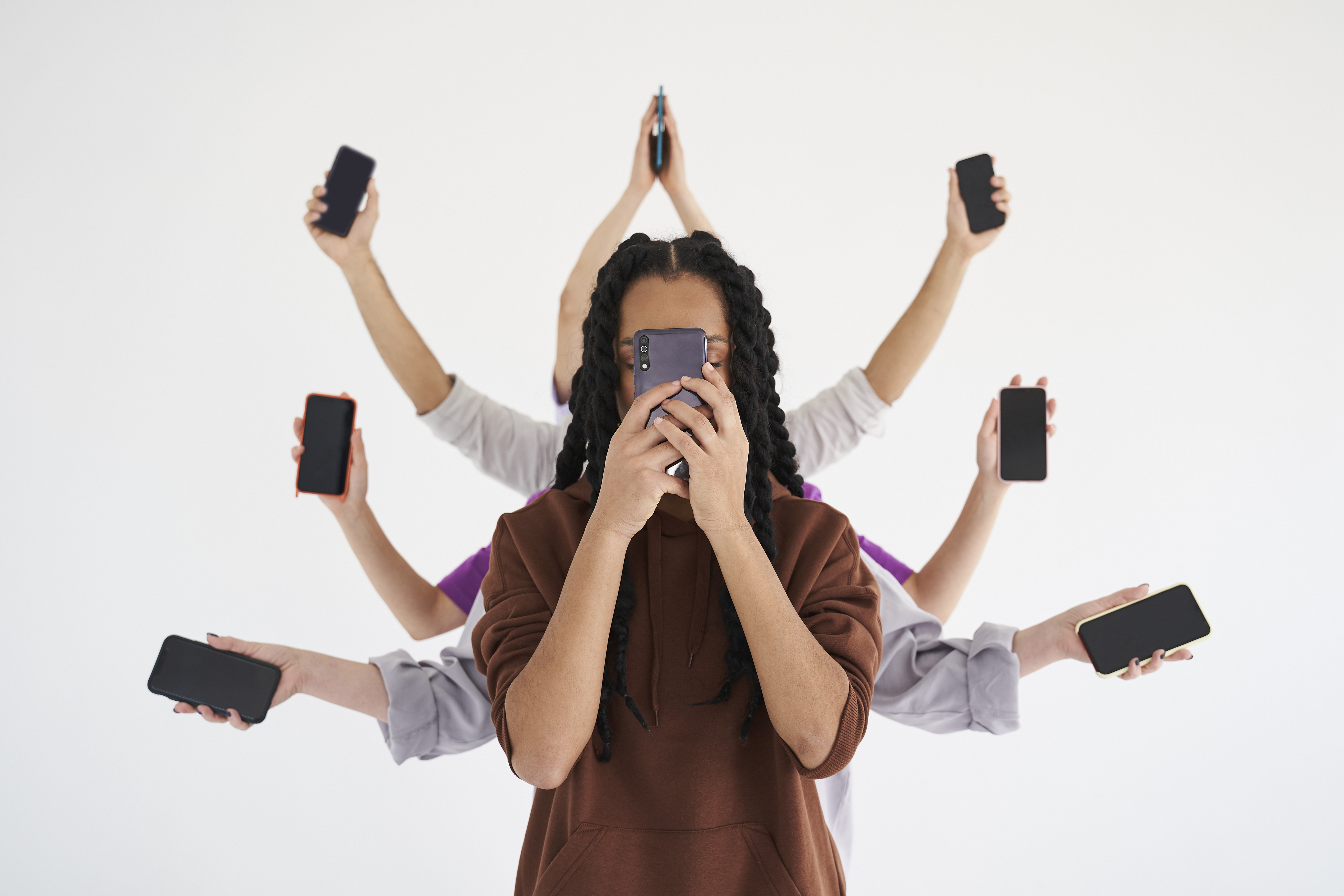 people connected social media
